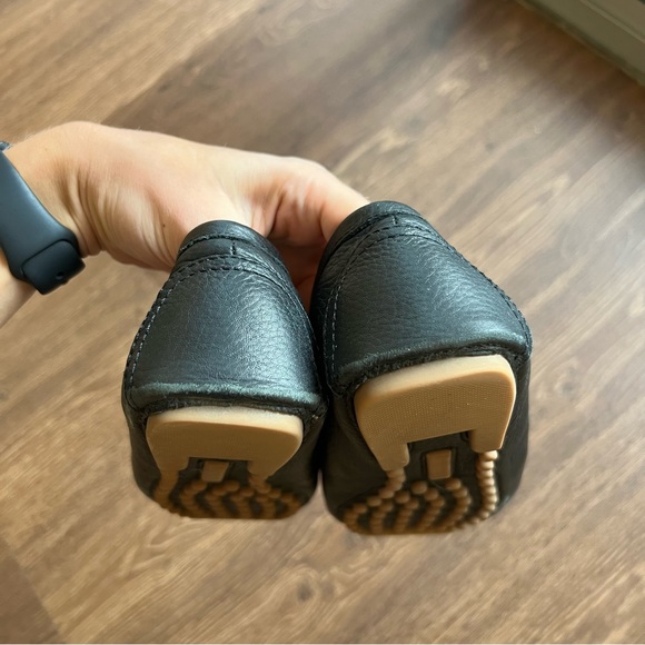 Tory Burch Black Lowell 2 Driver Tumbled Loafer Flats - Picture 6 of 13